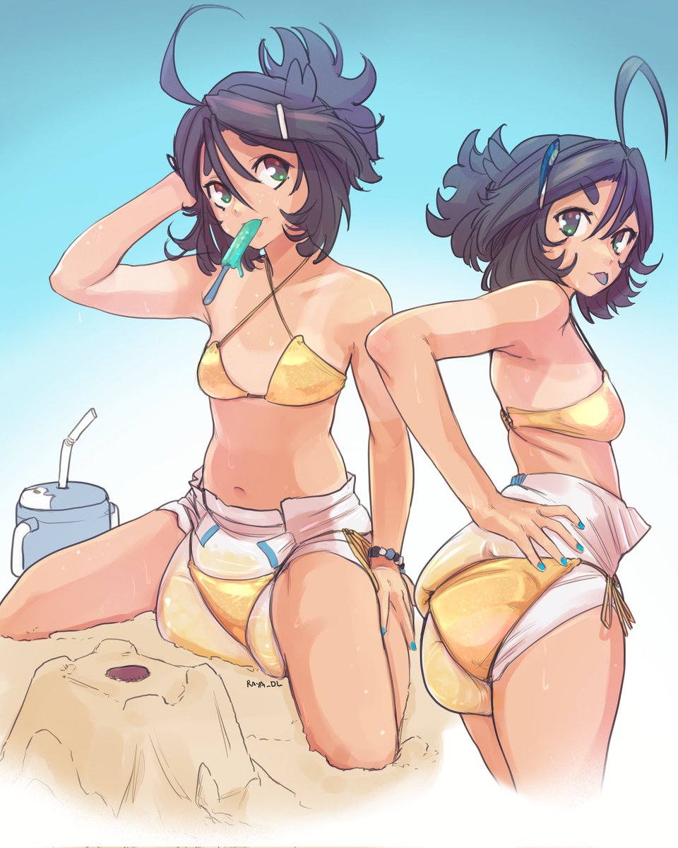 Uh, yea I know how bikinis work. Duh.