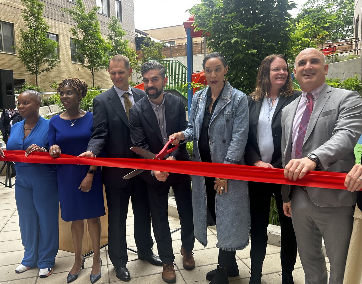 Yesterday we celebrated the grand opening of Logan Fountain—our largest project yet! Jericho Project is proud to serve 105 households in this 173-unit affordable housing development. Thanks to our partners Broadway Builders &amp; The Hudson Companies for making it possible!