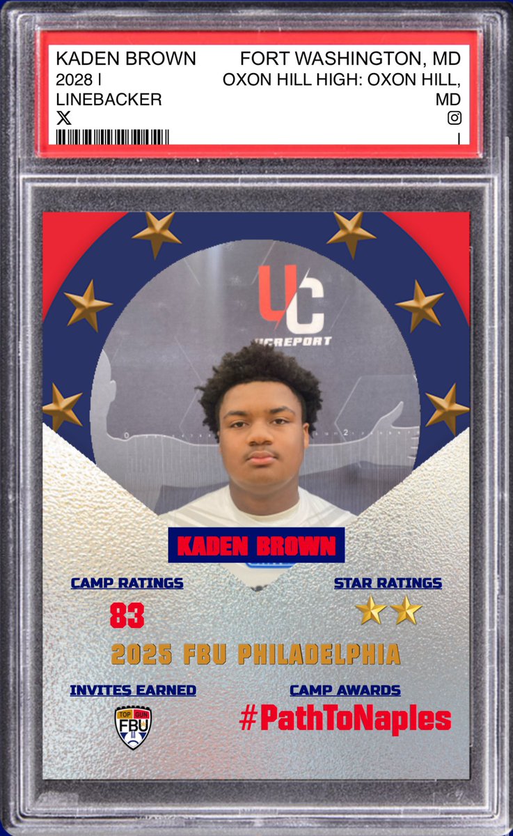 Thank you for having me at FBU Baltimore &amp; Philadelphia. I am looking forward to the Top Gun Camp this June! <a href="/CoachT_Stone/">Tripp Stone</a> <a href="/FBUcamp/">Football University</a> #PathtoNaples #FBU #FootballUniversity