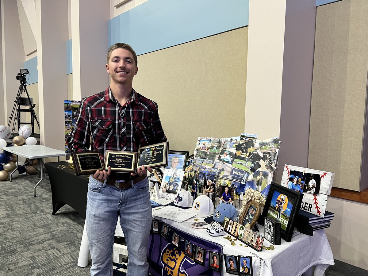 Tristan Fielder (@fielder_tristan) on Twitter photo Honored to receive these awards for the 2025 season
-1st Team All District OF
-Academic All District
-Team Defensive Player of the Year
Thank you to my coaches and teammates for voting me for these awards. Ready for the next chapter! <a href="/eastern_arizona/">Eastern Arizona Baseball</a> <a href="/LChavez_2018/">Lawrence Chavez</a> <a href="/kkimba11/">Kevin Kimball</a> Honored to receive these awards for the 2025 season
-1st Team All District OF
-Academic All District
-Team Defensive Player of the Year
Thank you to my coaches and teammates for voting me for these awards. Ready for the next chapter! <a href="/eastern_arizona/">Eastern Arizona Baseball</a> <a href="/LChavez_2018/">Lawrence Chavez</a> <a href="/kkimba11/">Kevin Kimball</a>