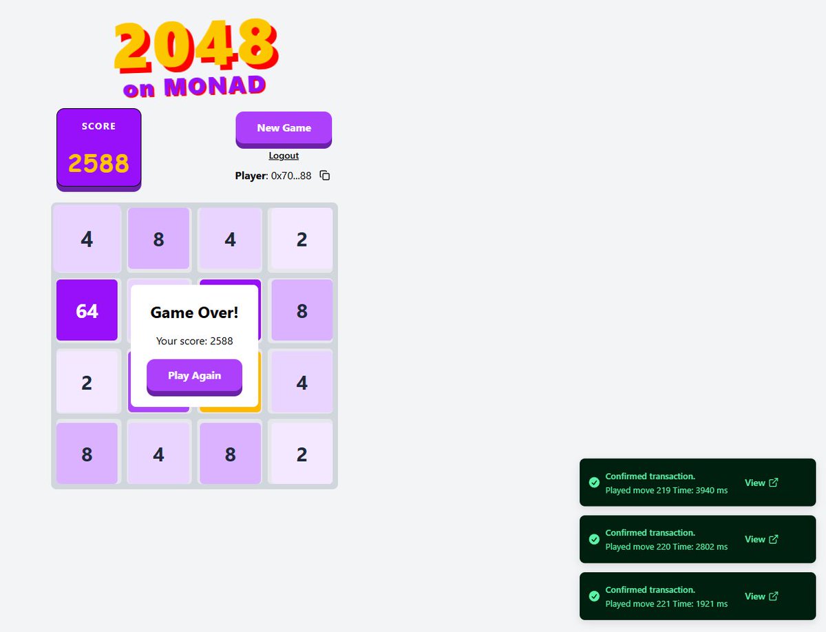 GX | Monad (@monad_olympus) on Twitter photo <a href="/monad_xyz/">Monad ⨀</a> Legendary game🟪🎮💜 <a href="/monad_xyz/">Monad ⨀</a> Legendary game🟪🎮💜
