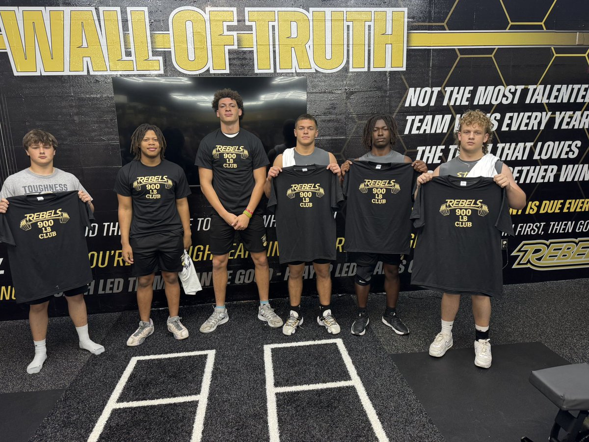 900+ lb club members!! Using bench, squat, and power clean maxes!! #BAI