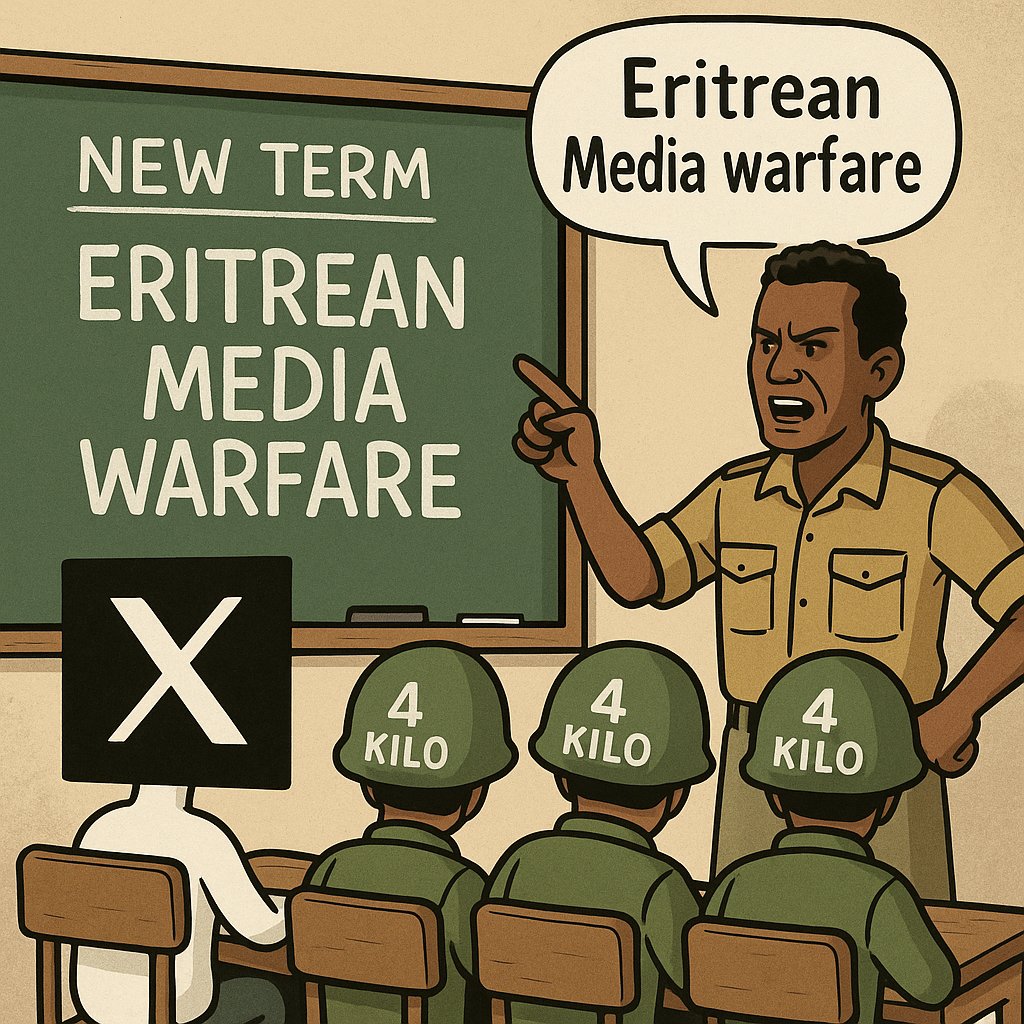 Eritrea 🇪🇷 The Nation:

"ሎሚ ዘይከተተ ብደዉ ከምዝሞተ!"

“When history knocks and you don’t answer, it writes your name in shame.”

This is not just a warning—it is a mirror for every Eritrean today.
The drums are beating again. Not with bullets, but with battles of