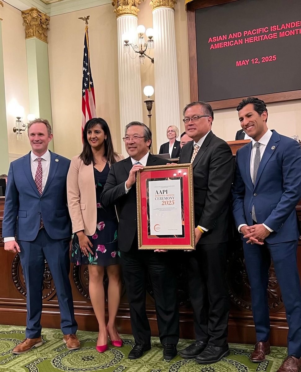 The API Legislative Caucus recognized Dr. Brian Komoto of Delano as the 2025 API Legislative Caucus Honoree during #AAPIHeritageMonth2025.
Dr. Komoto has dedicated over four decades to advancing healthcare in Delano and Kern County. Alongside his wife, Mary, he co-founded the