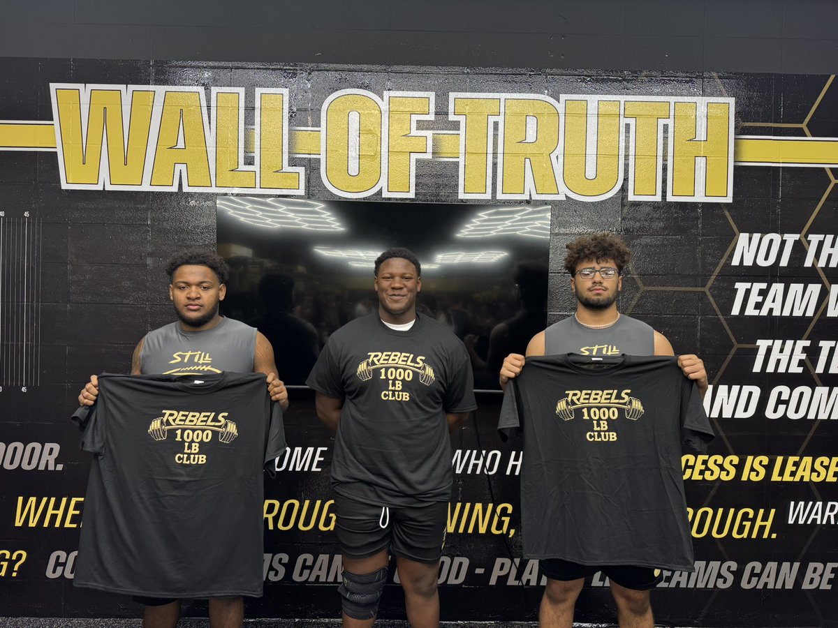 1000+ lb club members!! Using bench, squat, and power clean maxes!