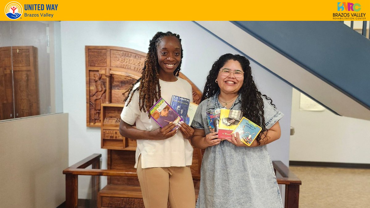 United Way BV (@unitedwaybv) on Twitter photo We dropped off 200 children's books to <a href="/brazostherapy/">Brazos Valley Rehab</a>! π₯³π
#EarlyLiteracy #UnitedIsTheWay #UnitedWay #BrazosValley We dropped off 200 children's books to <a href="/brazostherapy/">Brazos Valley Rehab</a>! π₯³π
#EarlyLiteracy #UnitedIsTheWay #UnitedWay #BrazosValley