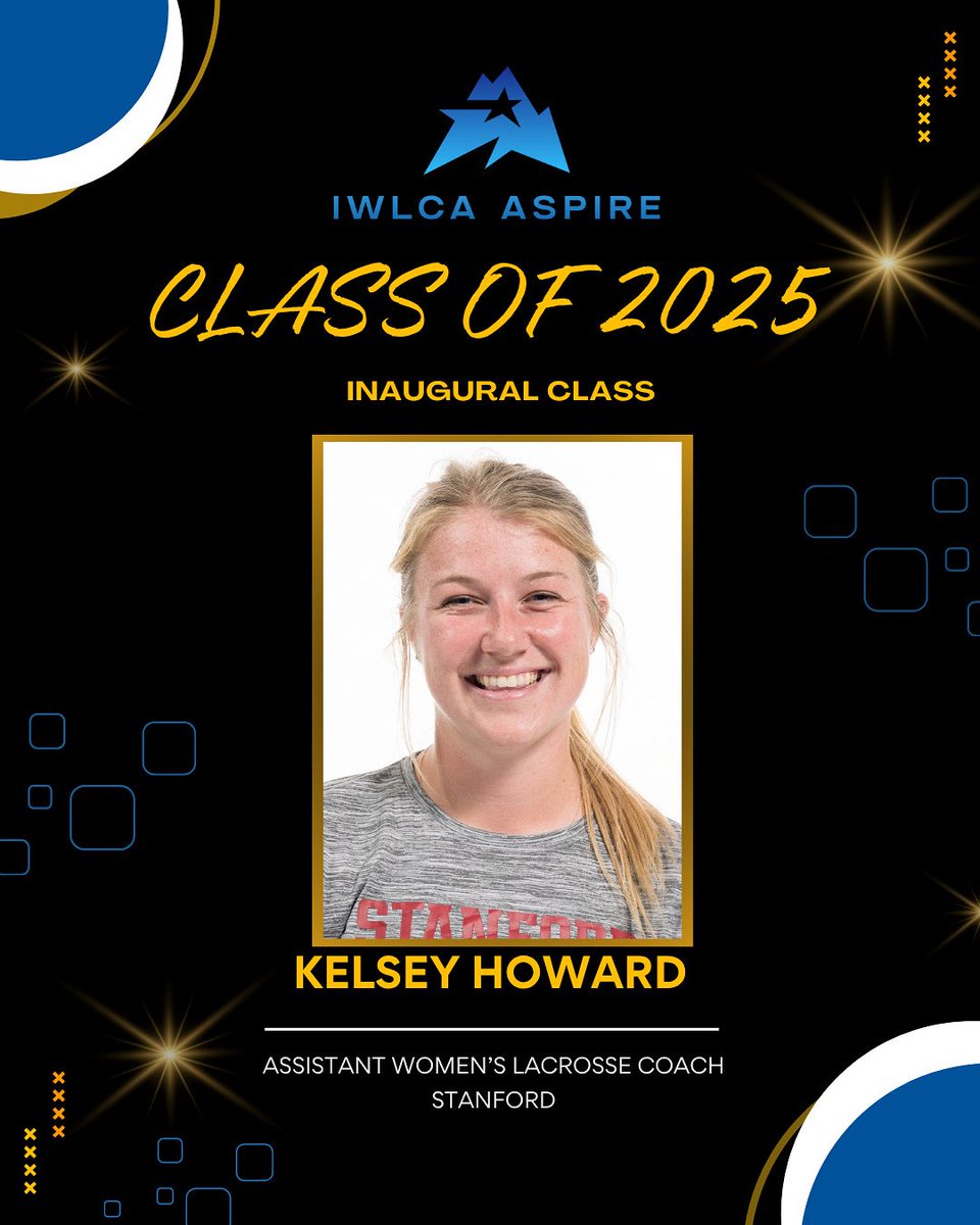 Congratulations to our own Kelsey Howard for having graduated as part of the inaugural class of the IWLCA ASPIRE Program!🎓🎉

#GoStanford x #Together