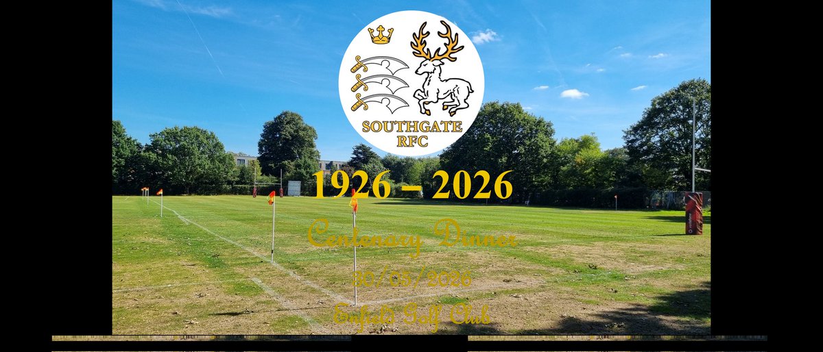 southgaterfc's tweet image. 💯
As was confirmed on Saturday at our annual dinner dance, next year we will be hosting a very special Centenary Dinner to mark 100 years of Southgate RFC.