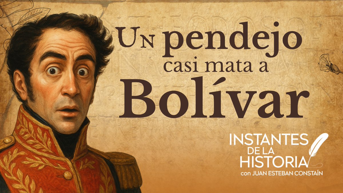 A Simón Bolívar casi lo mata un aliado porque el muy "pendejo" lo confundió con un español. ¿Qué hubiera pasado? Vea el podcast aquí --&gt; acortar.link/Hi2Uu6