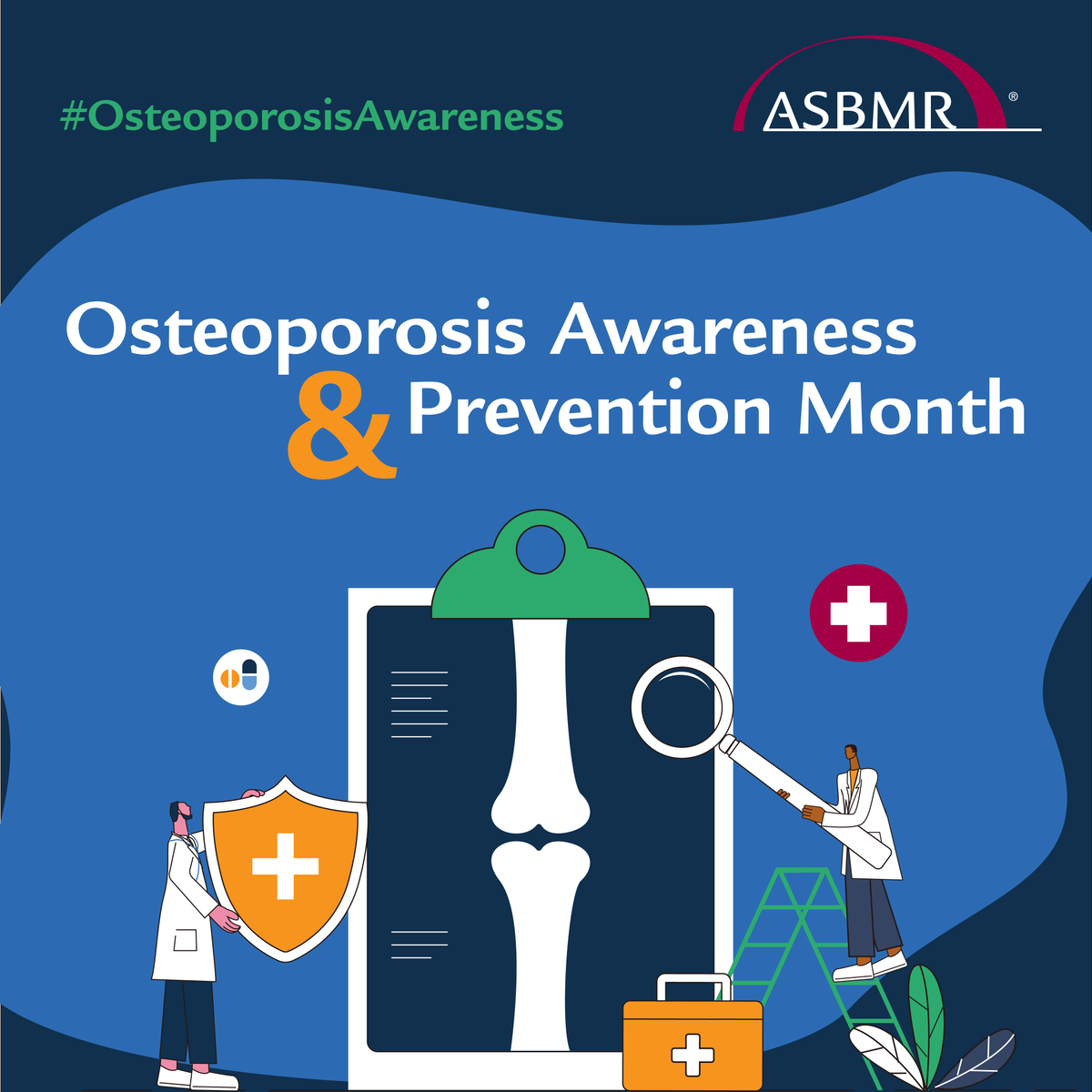 Osteoporosis can affect anyone, regardless of age or gender. This month, we're committed to raising awareness in clear, accessible terms because understanding the risks can lead to prevention and early treatment.

Join us in spreading the word. #OsteoporosisAwareness