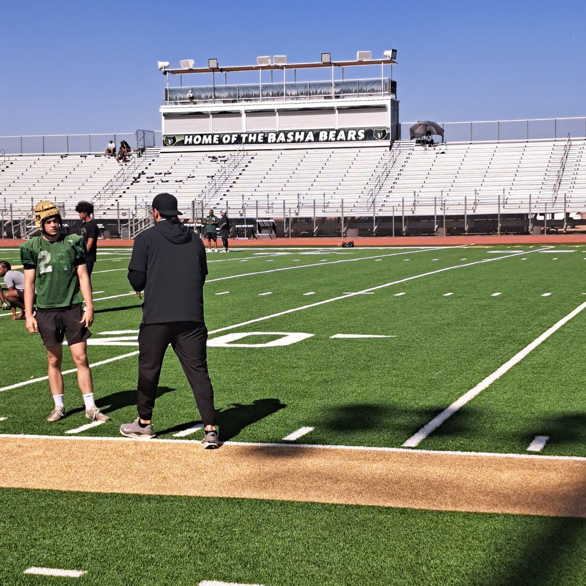 Kelley Moore (@kelleybemoore) on Twitter photo Congratulations <a href="/coachcmcdonald/">Chris McDonald</a> and the Basha Bears for leading AZ into 2025. HC <a href="/JeffBowenACU/">Jeff Bowen</a> and the ACU Firestorm look forward to harvesting some First Fruits. <a href="/CoachM_Justin/">Marcellus Justin</a> <a href="/firestormfb/">ACU Football 🔥</a> <a href="/CoachDowdy44/">Clayton Dowdy</a> . Congratulations <a href="/coachcmcdonald/">Chris McDonald</a> and the Basha Bears for leading AZ into 2025. HC <a href="/JeffBowenACU/">Jeff Bowen</a> and the ACU Firestorm look forward to harvesting some First Fruits. <a href="/CoachM_Justin/">Marcellus Justin</a> <a href="/firestormfb/">ACU Football 🔥</a> <a href="/CoachDowdy44/">Clayton Dowdy</a> .