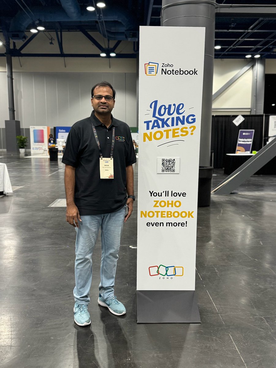 Zoho Notebook (@zohonotebook) on Twitter photo What if your notes could think with you?
That’s what our PM, <a href="/ashokr86/">Ashok Ramamoorthy</a>, wowed folks with at #ZoholicsUSA2025!
🧠 Mind Maps that untangle your thoughts
🔍 AI Lookup that gets what you want
🗣️ Smart Transcription that turns talk into notes
Stay tuned for more updates! 👇 What if your notes could think with you?
That’s what our PM, <a href="/ashokr86/">Ashok Ramamoorthy</a>, wowed folks with at #ZoholicsUSA2025!
🧠 Mind Maps that untangle your thoughts
🔍 AI Lookup that gets what you want
🗣️ Smart Transcription that turns talk into notes
Stay tuned for more updates! 👇