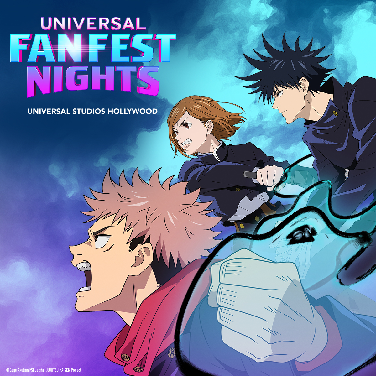 It's the last weekend to experience Jujutsu Kaisen: Hunger of the Cursed at Universal Fan Fest Nights. Don’t miss out because the event ends on May 18! 

🎟️ Buy Tickets Now: universalstudioshollywood.com/fanfestnights

Only at <a href="/UniStudios/">Universal Studios Hollywood</a> | #UniversalFanFest