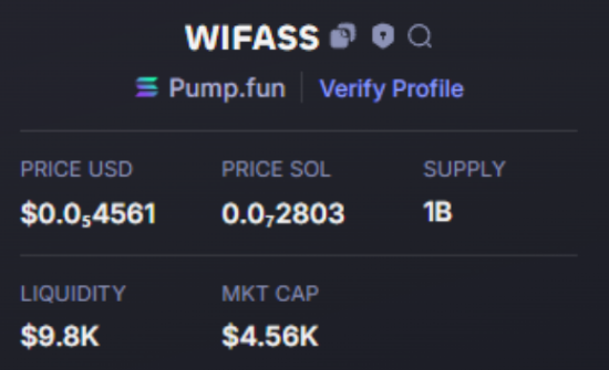 weLoveEmSMILE's tweet photo. Done:   19X   
$wifass  #wifass 
Call:  4K -  76K 
CA -  8pMeKmKUALnDGHDTpUAuqF2koi4bT21xvU7wugoVpumpTG: https://t.co/goroXAa5rR https://t.co/nBXMuYHBTq