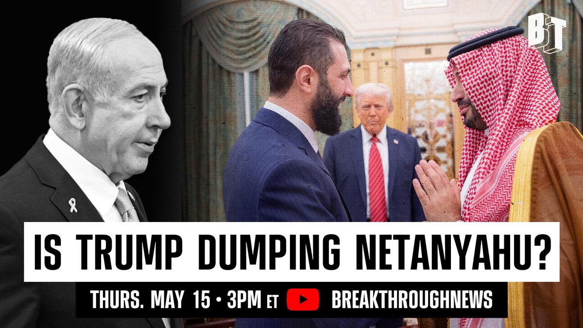 On The Freedom Side LIVE Thurs:
-Trump's Middle East realignment
-‘White genocide in S. Africa’ lies exposed
-Charges dropped against Michigan students
-100 years of Malcolm X
-Censorship of Pro-Palestine artists

WATCH 3pm ET: youtube.com/live/u4fqYqKdx…