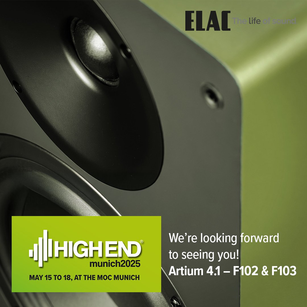 It starts tomorrow! HighEnd Munich 2025 -  We are happy to welcome you at booth A4.1 - F102 and F103!

We have some exciting new things to show.