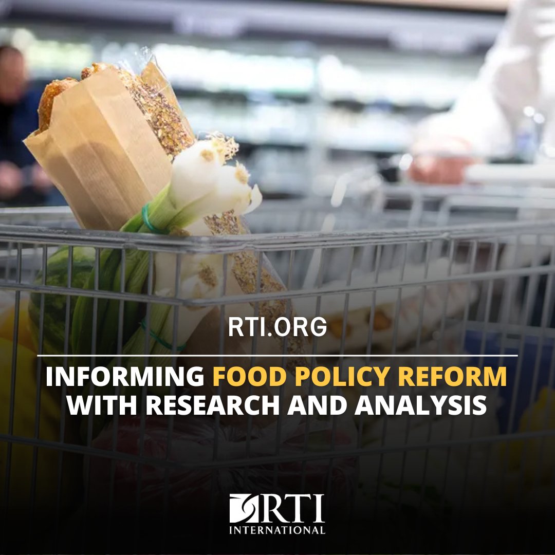 60 % of U.S. adults live with a diet‑related disease. Smarter food policy can change that. A new insights blog shows that curbing ultra‑processed foods to making healthy choices easy. Let’s build a healthier America. More: rti.org/insights/food-…