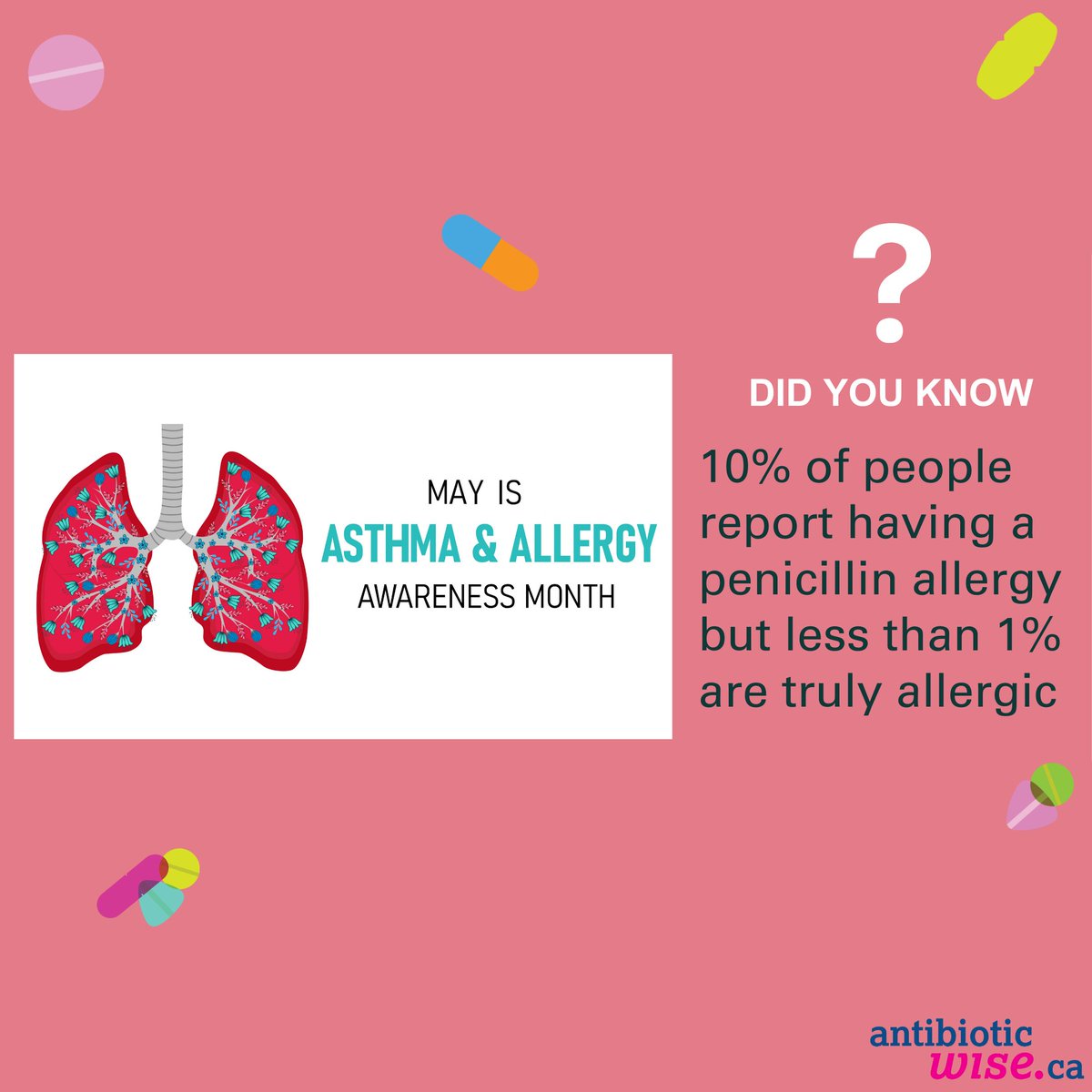 This #Asthma and #Allergy awareness month learn how to find out if you are really allergic to penicillin