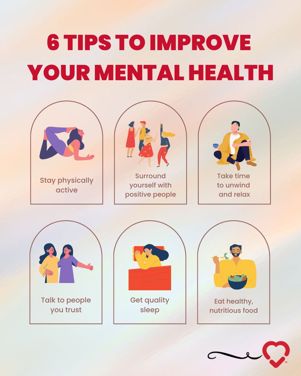 May is Mental Health Awareness Month. 
Your mental health matters. 
Building healthy habits will impact your wellbeing in a positive way, 
Share below your favorite self-care tip. 
 #MentalHealthAwareness #HealthyHabits #MentalWellness #AdvocacyinAction #CHD