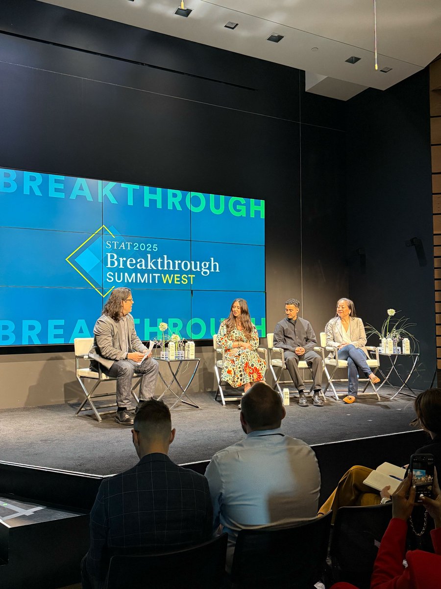 STAT (@statnews) on Twitter photo Investing in AI
On the stage:
- <a href="/morgancheatham/">Morgan Cheatham, MD</a>
- <a href="/definevc/">Define Ventures</a>
- <a href="/deenashakir/">Deena Shakir</a>
- STAT's <a href="/mariojoze/">Mario Aguilar</a>
These venture capitalists are thinking deeply about artificial intelligence, and how it could change care.
#STATBreakthrough Investing in AI
On the stage:
- <a href="/morgancheatham/">Morgan Cheatham, MD</a>
- <a href="/definevc/">Define Ventures</a>
- <a href="/deenashakir/">Deena Shakir</a>
- STAT's <a href="/mariojoze/">Mario Aguilar</a>
These venture capitalists are thinking deeply about artificial intelligence, and how it could change care.
#STATBreakthrough