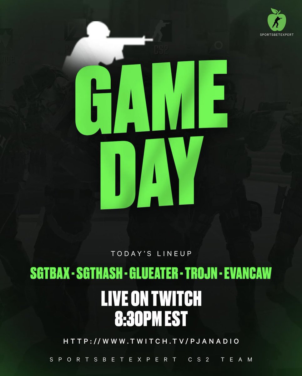 Big one tonight! Two teams that I think will be competing for a championship come playoffs. Let’s get this W! Tune in tonight at 8:30 pm est twitch.tv/pjanadio