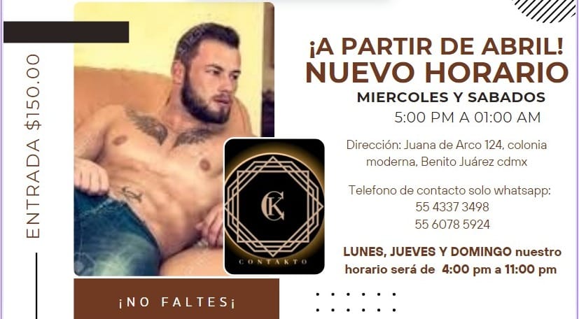 Contakto (@contakto124) on Twitter photo Hoy miércoles te esperamos de 5pm a 1 am...
<a href="/Contakto124/">Contakto</a>
<a href="/RadarGayMx/">Radargaymx 🏳️🌈👬🏳️⚧️</a>
<a href="/2daDanthe/">Danthe Ramírez 2da Cuenta 🔞🔥Rentboy /gogodancere</a>
<a href="/RamirezDanthe/">Danthe Ramírez ACTIVO/NO MENORES DE EDAD🔞 entrete</a>
<a href="/bartuk069/">Paco</a>
<a href="/Rul1704/">Raúl</a> Hoy miércoles te esperamos de 5pm a 1 am...
<a href="/Contakto124/">Contakto</a>
<a href="/RadarGayMx/">Radargaymx 🏳️🌈👬🏳️⚧️</a>
<a href="/2daDanthe/">Danthe Ramírez 2da Cuenta 🔞🔥Rentboy /gogodancere</a>
<a href="/RamirezDanthe/">Danthe Ramírez ACTIVO/NO MENORES DE EDAD🔞 entrete</a>
<a href="/bartuk069/">Paco</a>
<a href="/Rul1704/">Raúl</a>