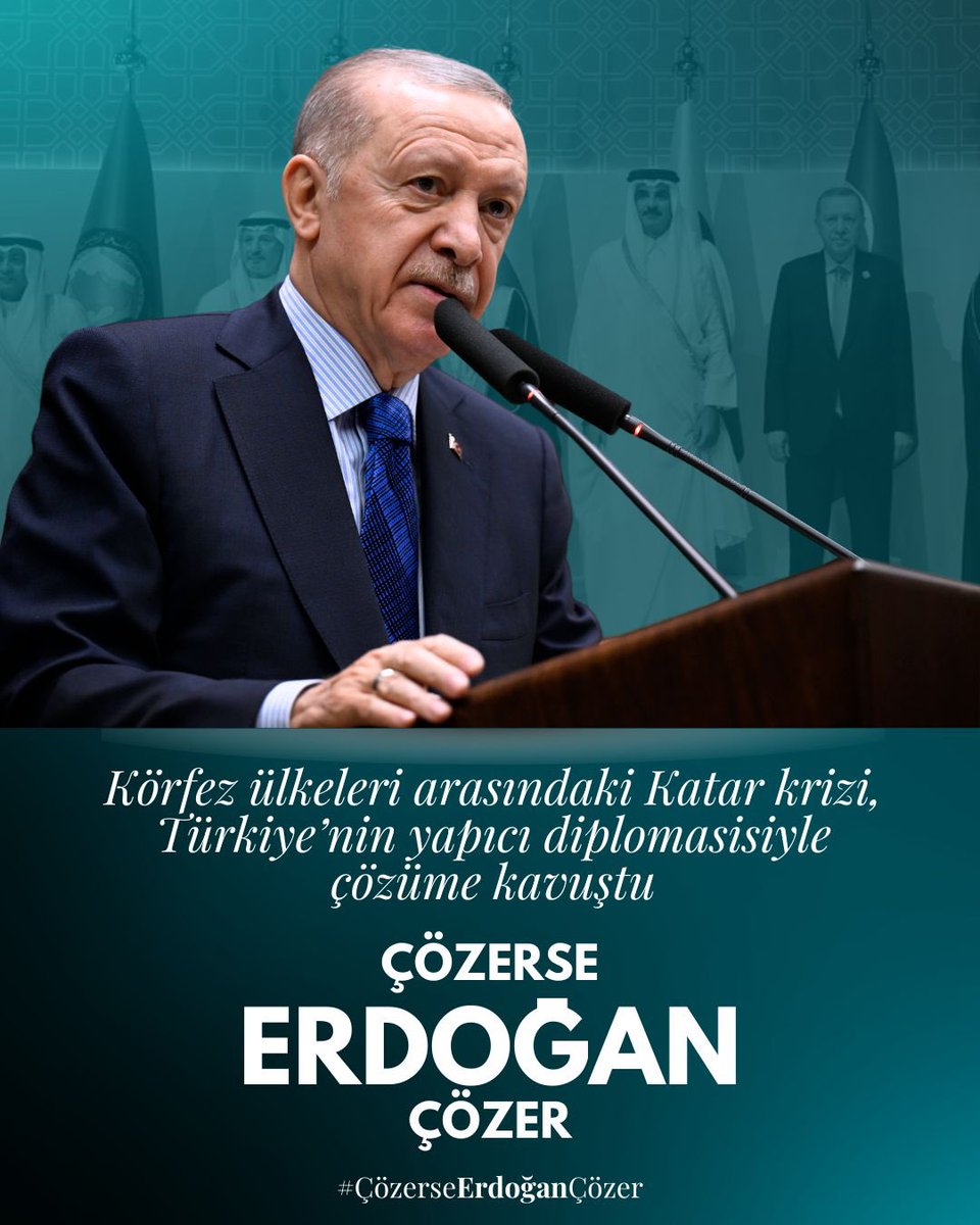 Dünya beşten büyüktür’diyerek küresel adaletsizliğe ilk meydan okuyan lider Erdoğan oldu. Bugün dünyadaki huzursuzluğu sona erdirecek bir irade varsa, o da bu gerçeği yıllardır cesurca haykıran Recep Tayyip Erdoğan’dadır.

#ÇözerseErdoğanÇözer