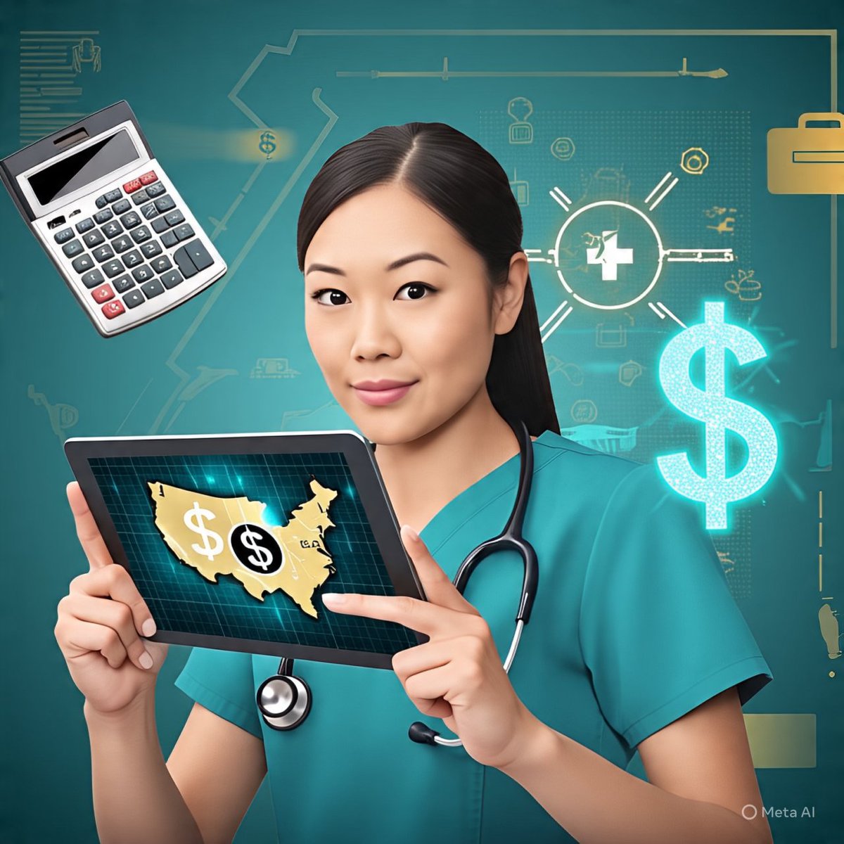digitalmunna's tweet photo. Not all contracts are equal. 💡  
Compare take-home pay for U.S. travel nurse gigs after 2025 tax updates. Spoiler: You’ll want this tool.  

#NurseLife  #HealthcareHeroes #FayePerayaxPiaget #LCDLFAllStars #LOrealMakeupxBecky #LOrealParisCannes https://t.co/KTievu7YP6
