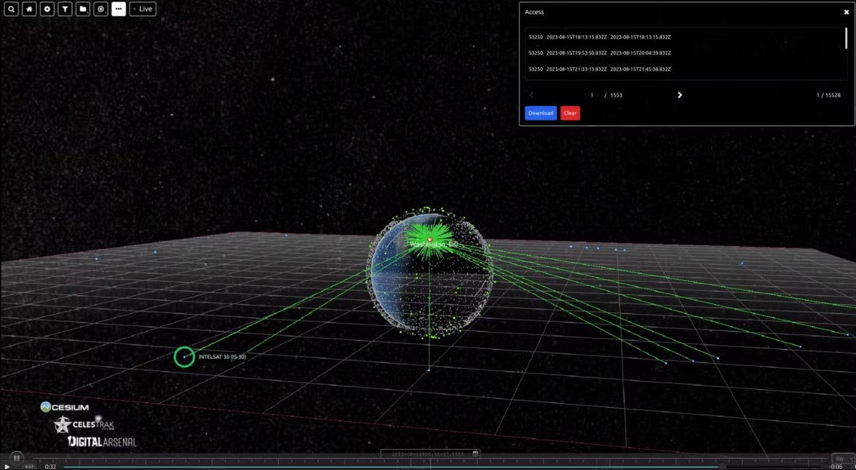 CesiumJS's tweet image. #CesiumDevCon tracks: We were excited to receive a group of full and lightning talk submissions focused on space, the Moon, flight systems, and mission-critical visualization and analysis.

Read about Aerospace &amp;amp; Defense and Cesium, iTwin, and 3D Tiles: hubs.li/Q03mrjNH0