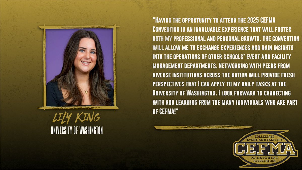 As we approach convention, we want to highlight out 2025 Katie Hein Stipend Recipients! Let's meet <a href="/lilyking_11/">LILY</a> from <a href="/UWAthletics/">Washington Athletics</a>!