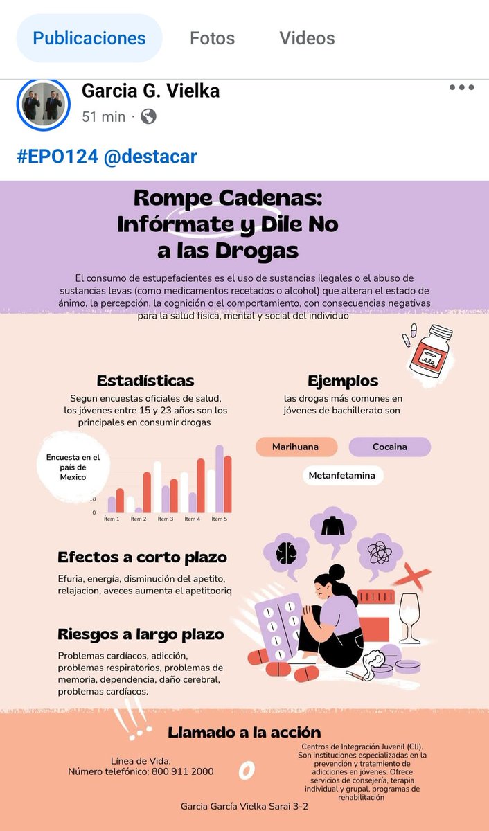 epo124's tweet photo. Nos sumamos a la jornada nacional de Tequios por la paz y contra las adicciones, con imagenes y carteles digitales en redes sociales.  #EPO124 #TequiosPorLaPaz @SeducEdoMex https://t.co/XynTsGjBUO