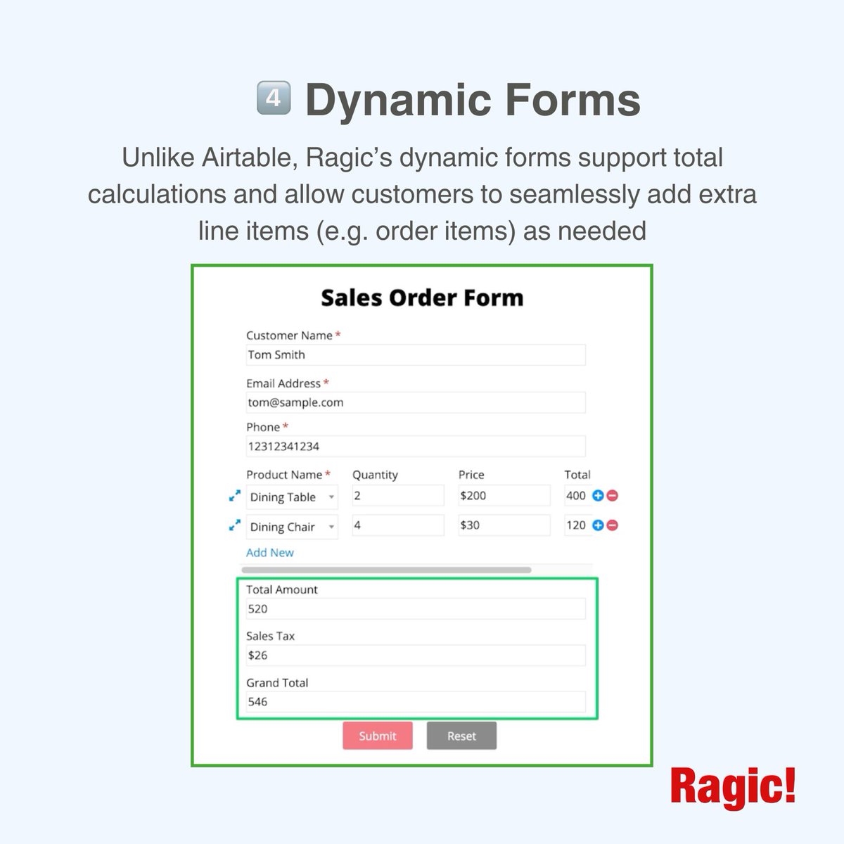 Ragic's tweet image. 🚀 From cost-effectiveness and scalability to powerful, integrated features, Ragic is built to do more.
See the full breakdown in the side-by-side comparison chart here 👉🏻 ragic.com/intl/en/produc…
#DatabaseSystem #NoCode #AirtableAlternative #Ragic