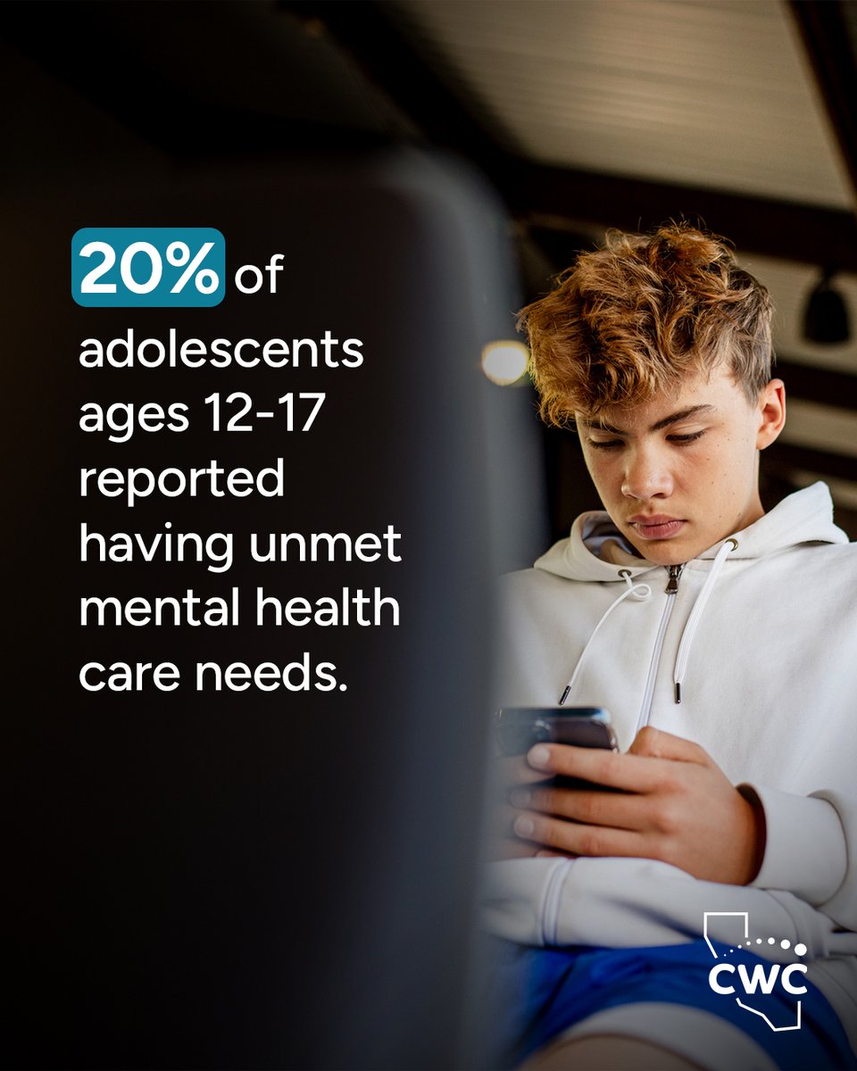 🧠 20% of teens aged 12–17 say they need mental health support—and aren’t getting it (CDC). That’s not just a stat—it’s thousands of young people left waiting for help. This #MentalHealthAwarenessMonth, be part of the solution. 💬 cawellnesscoach.org #TurnAwarenessIntoAction