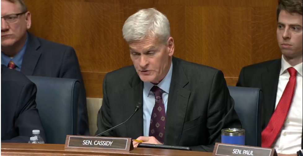 Meighan Stone | @meighanstone.bsky.social (@meighanstone) on Twitter photo BIG #LongCOVID MOMENT here at Senate HELP FY26 HHS Hearing: Chair <a href="/SenBillCassidy/">U.S. Senator Bill Cassidy, M.D.</a> first question to <a href="/SecKennedy/">Secretary Kennedy</a>, after noting ME/CFS & Office for Long COVID Research & Practice closure:
<a href="/SenBillCassidy/">U.S. Senator Bill Cassidy, M.D.</a>: "I talk to people for whom Long COVID is seriously impacting their life." 1/x BIG #LongCOVID MOMENT here at Senate HELP FY26 HHS Hearing: Chair <a href="/SenBillCassidy/">U.S. Senator Bill Cassidy, M.D.</a> first question to <a href="/SecKennedy/">Secretary Kennedy</a>, after noting ME/CFS & Office for Long COVID Research & Practice closure:
<a href="/SenBillCassidy/">U.S. Senator Bill Cassidy, M.D.</a>: "I talk to people for whom Long COVID is seriously impacting their life." 1/x
