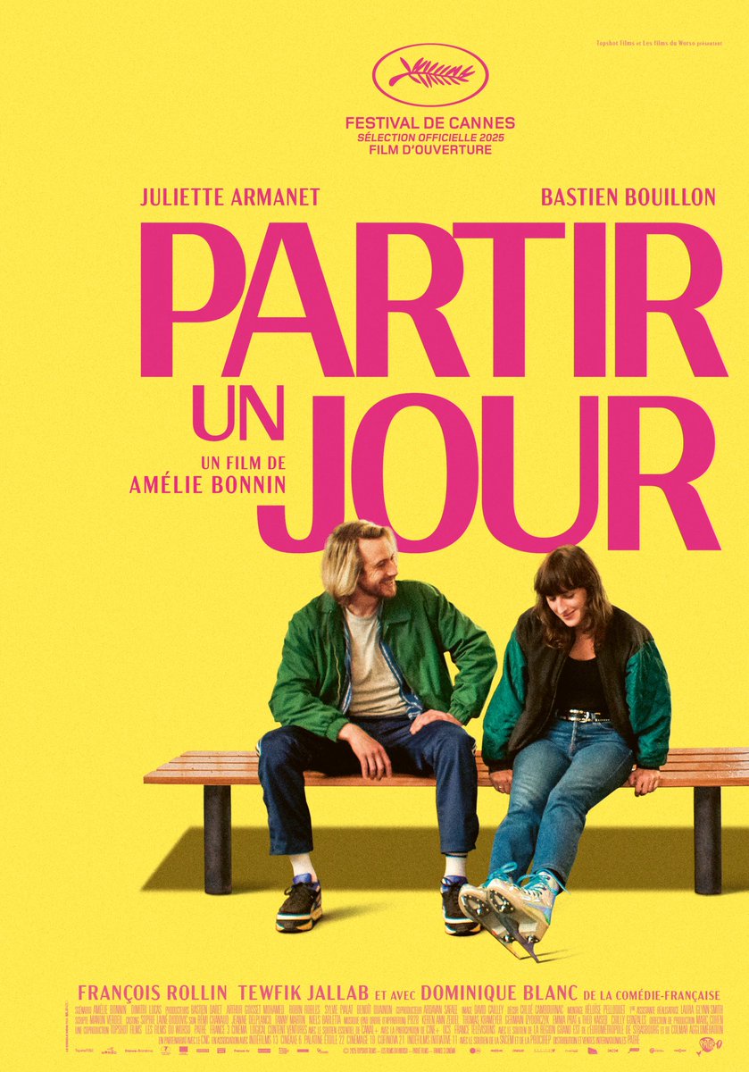 Quelle belle surprise quand même ce #PartirUnJour avec sa nostalgie douce amère, son juke-box karaoké ultra kiffant, ses dialogues criants de vérité et son casting impeccable. Quelle fraîcheur dans la comédie FR.