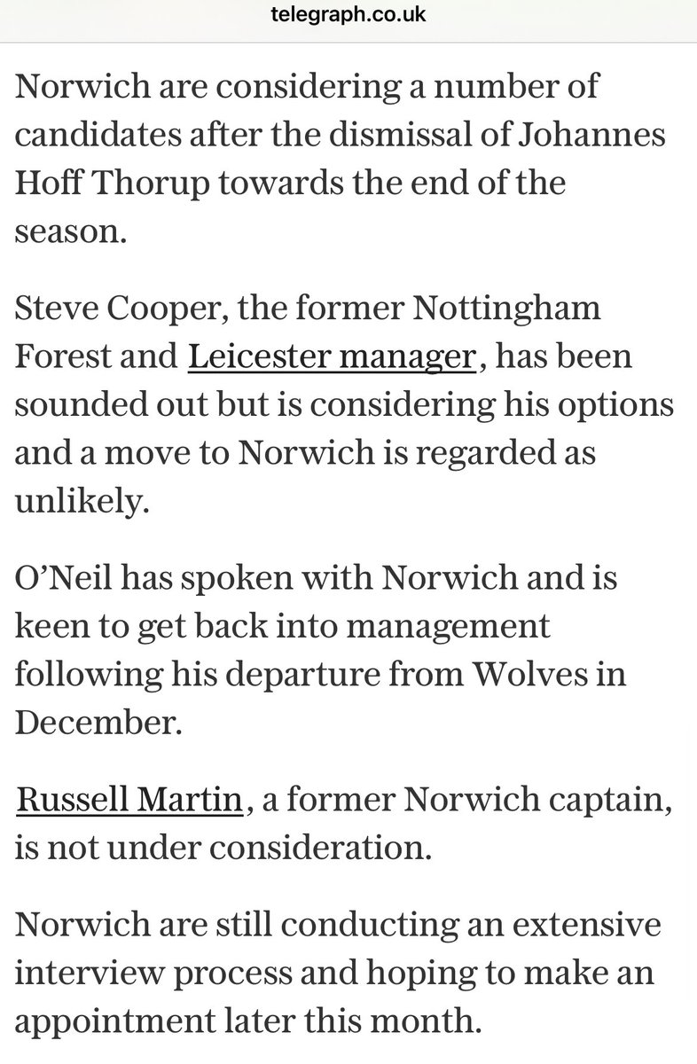 Generic Nodge (@nomadicrevery) on Twitter photo For anyone who can’t get behind the paywall #ncfc For anyone who can’t get behind the paywall #ncfc