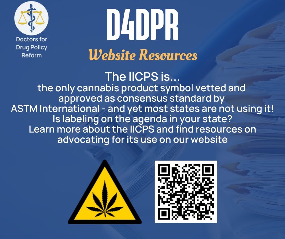 Labeling comes up often in state legislatures, and we need your support to make sure lawmakers know it exists! 

Learn more about the IICPS and find downloadable resources on advocating for its use on our website!

d4dpr.org/universal-cann…