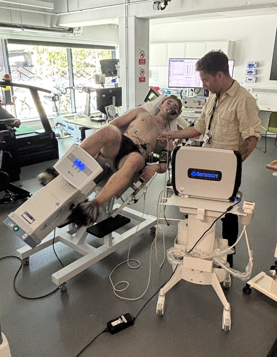 One project done, let's begin the next one: cardiac function during exercise at the <a href="/McrInstSport/">Manchester Met Institute of Sport</a>