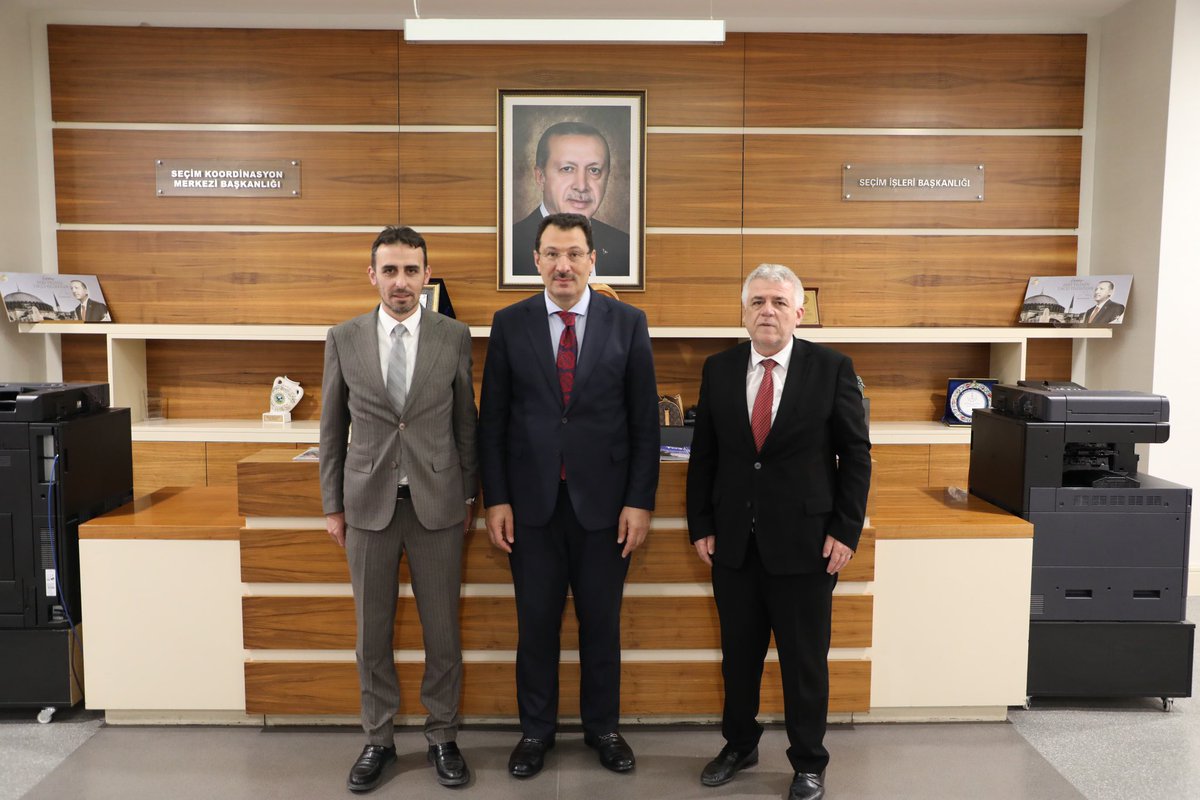 Genel Başkan Yardımcımız, Seçim İşleri Başkanımız Sayın Ali İhsan Yavuz’u makamında ziyaret ettik.

Kıymetli Genel Başkan Yardımcımıza misafirperverliklerinden dolayı teşekkür ediyor, yoğun çalışma programında kolaylık diliyorum.