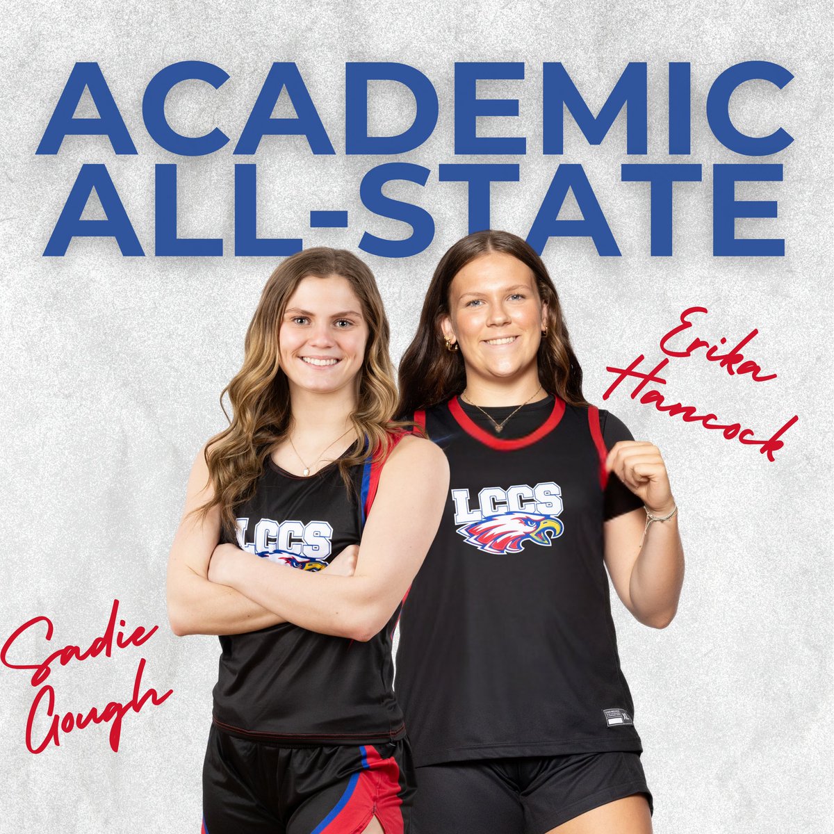 LCCS Athletics (@lccsathletics) on Twitter photo Congrats to Eagles earning TAPPS 4A Track and Field Academic All-State honors: Sadie Gough and Erika Hancock! These student-athletes excel in track and field and in the classroom! ๐ฆ
๐ #lccseagles #wogwag <a href="/TeamLSCSN/">Lone Star Christian Sports Network (LSCSN)</a> <a href="/TappsTrack/">TAPPS Track & Field</a> <a href="/dfwvarsity/">dfw varsity</a> <a href="/GMsportsmedia1/">GM Sports Media</a> <a href="/VYPEDFW/">VYPE DFW</a> Congrats to Eagles earning TAPPS 4A Track and Field Academic All-State honors: Sadie Gough and Erika Hancock! These student-athletes excel in track and field and in the classroom! ๐ฆ
๐ #lccseagles #wogwag <a href="/TeamLSCSN/">Lone Star Christian Sports Network (LSCSN)</a> <a href="/TappsTrack/">TAPPS Track & Field</a> <a href="/dfwvarsity/">dfw varsity</a> <a href="/GMsportsmedia1/">GM Sports Media</a> <a href="/VYPEDFW/">VYPE DFW</a>