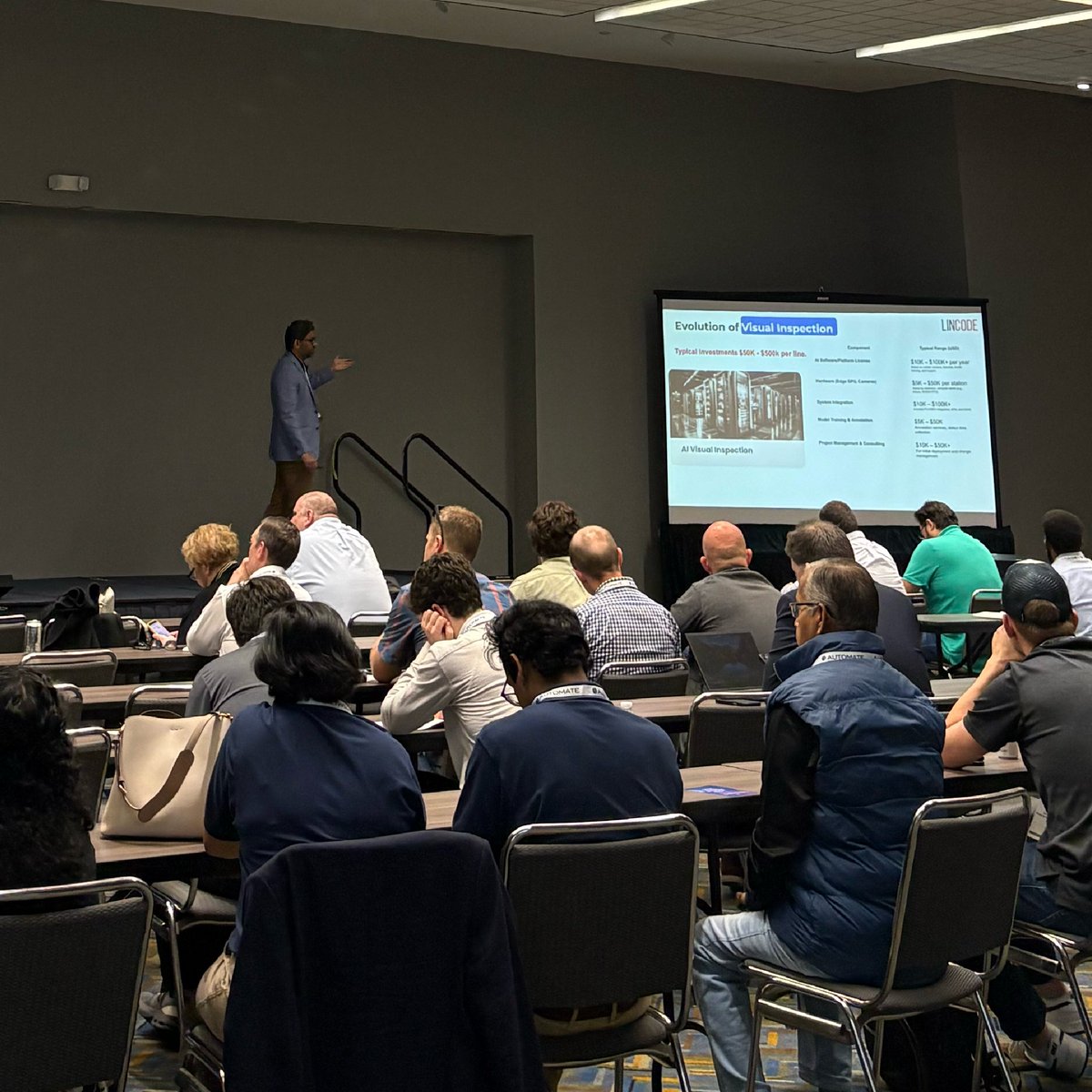 AutomateShow's tweet image. Expert speakers. Trending tech topics. Real-world training. Here&apos;s a peek at the Automate Conference this week!  🎥 

#automate2025 #conference #workforcedevelopment