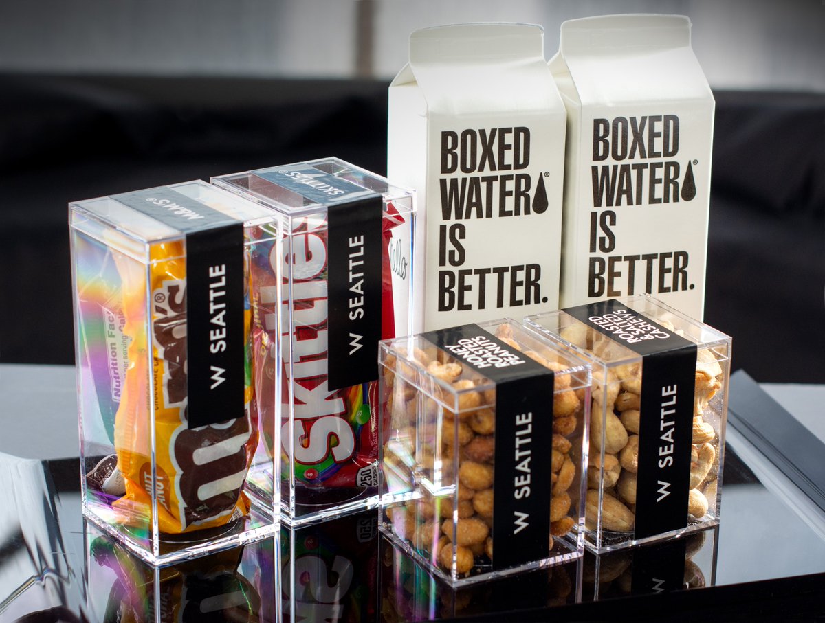 InRoomPlus's tweet photo. @WHotels Seattle launched a global refresh for their new era of luxury hospitality ✨ The  Luxury Liberated rebrand aimed to make W Hotels’ identity more vibrant  and sophisticated!

👉 Do your labels need a refresh or branding  update? Customization is complementary! https://t.co/rUS3vsvIMt
