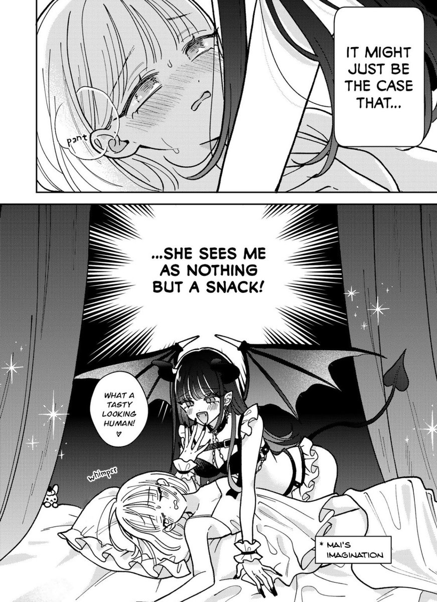 it’s the “girls seeing girls as a snack” yuri for me