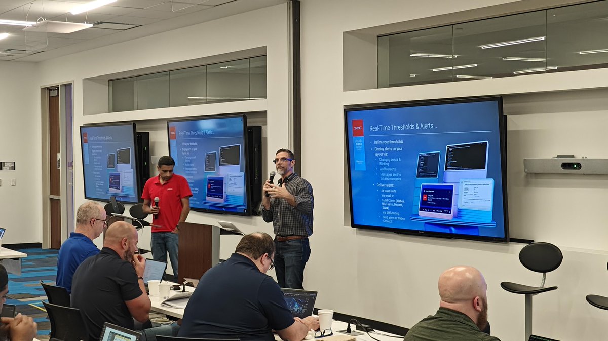 2RingCX's tweet image. 🚀 Kudos to Brian &amp;amp; Ossamah for their stellar #WebexCC Tech Summit presentation! 🌟 Discover our #2RingCX #Dashboards &amp;amp; #Wallboards. If you&apos;re attending the summit, stop by our table to learn more! 📊📈 #WebexCCTechSummit #2Ring #WxCC #CiscoPartner #CiscoCC #CiscoCollaboration