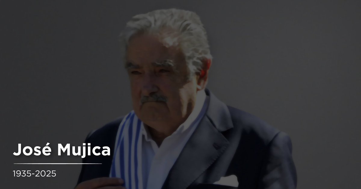 Desde la Marca País Uruguay expresamos nuestro pesar por la partida de José “Pepe” Mujica, expresidente y figura clave en la proyección internacional del país.

Su legado impulsó una nueva imagen de Uruguay basada en derechos, igualdad e innovación social.