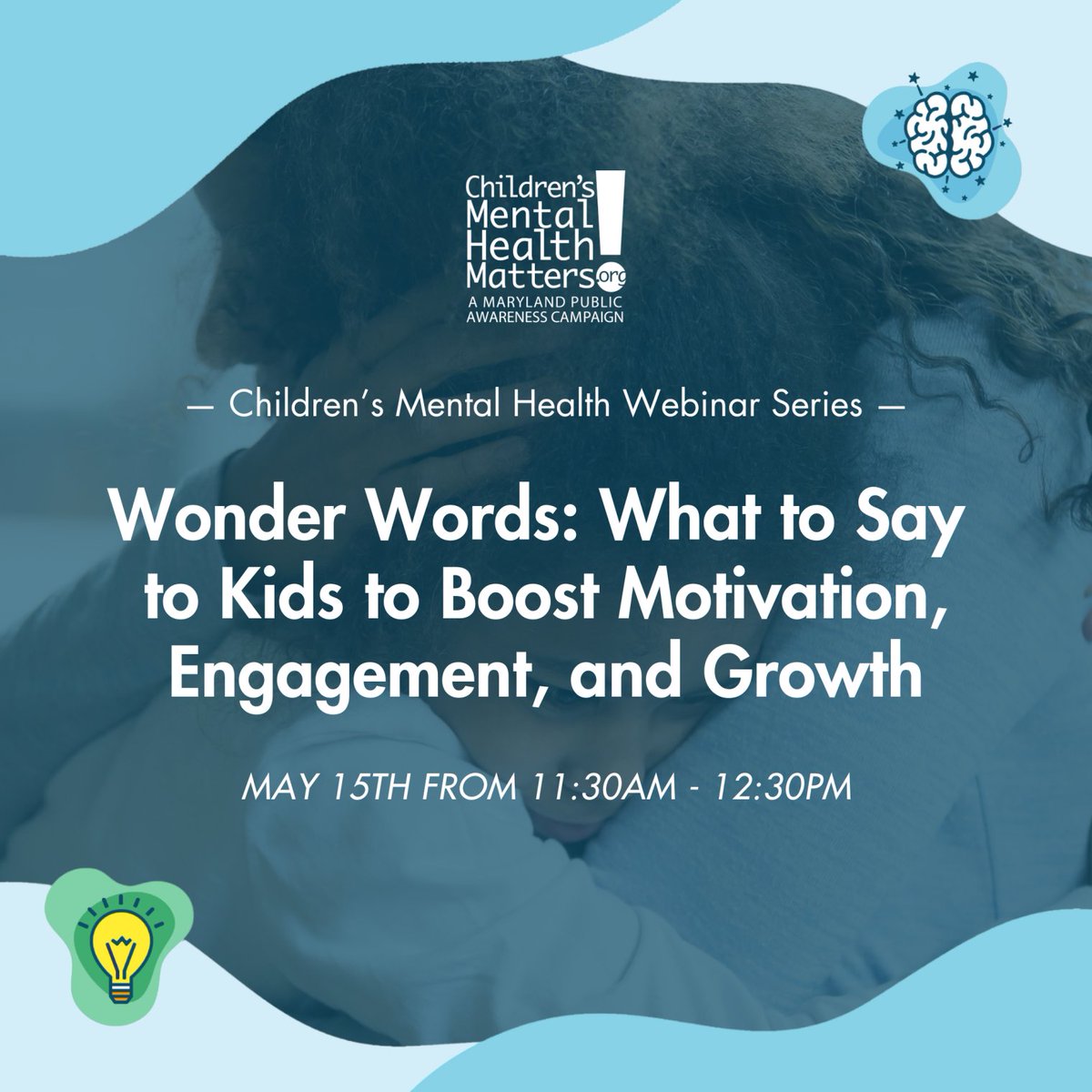 The next CMHM webinar is tomorrow!

Led by Frank Kros, MSW, JD, this session will explore #neuroscience-backed language strategies to boost listening, mindset, memory, behavior, and #selfregulation of kids.

🔗 Sign up now! sbee.link/x78pbvg6au

#ChildDevelopment
