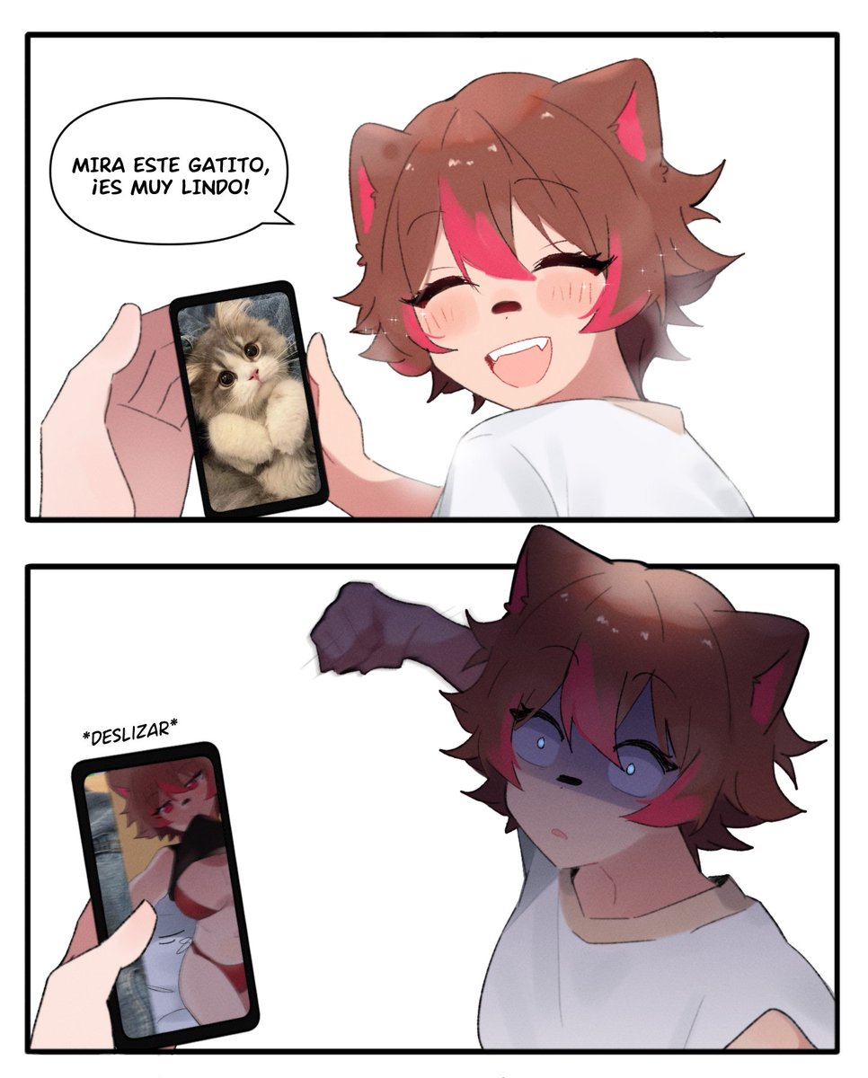 TE DIJE QUE MIRARAS AL GATITO 👺