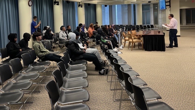 OREDC_'s tweet image. #TeamORE hosted students from Cesar Chavez Public Charter Schools for Public Policy where they engaged with ORE, @DC_HSEMA @DCHumanServ and OCME! Thank you for your commitment to ensure scholars explore how public policy is informed in the District! #YouthCommunityEngagement
