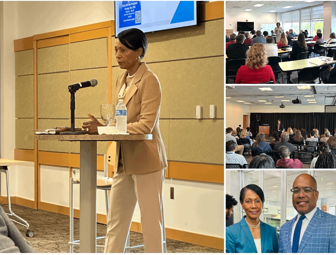 Marcia Conston (@pres_m_conston) on Twitter photo Over the past few weeks, I hosted the “Chat with the President” series across all four <a href="/TCCva/">Tidewater Community College</a> campuses. These conversations are powerful reminders of the passion and purpose driving our TCC family. I doubled up one day, attending our TCC Career Fair with 80+ employers! #TCCproud Over the past few weeks, I hosted the “Chat with the President” series across all four <a href="/TCCva/">Tidewater Community College</a> campuses. These conversations are powerful reminders of the passion and purpose driving our TCC family. I doubled up one day, attending our TCC Career Fair with 80+ employers! #TCCproud