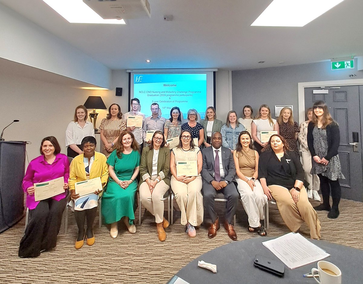 Marie Kilduff (@mariekilduff) on Twitter photo Congratulations <a href="/NCLChse/">NCLC</a> <a href="/chiefnurseIRE/">CNO's Office</a> N&M challenge programme 2024 graduates.Such a lovely day celebrating your success. It was a pleasure supporting you during your programme.. our future is safe with such a wonderful group of committed leaders <a href="/lieabh/">rachel kenna</a> <a href="/GSGerShaw/">Dr. Geraldine Shaw</a> <a href="/NurMidONMSD/">ONMSD</a> Congratulations <a href="/NCLChse/">NCLC</a> <a href="/chiefnurseIRE/">CNO's Office</a> N&M challenge programme 2024 graduates.Such a lovely day celebrating your success. It was a pleasure supporting you during your programme.. our future is safe with such a wonderful group of committed leaders <a href="/lieabh/">rachel kenna</a> <a href="/GSGerShaw/">Dr. Geraldine Shaw</a> <a href="/NurMidONMSD/">ONMSD</a>
